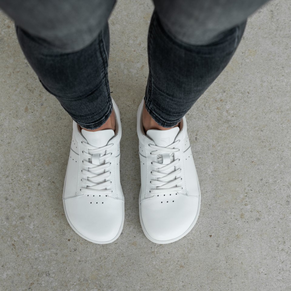 Barefoot Sneakers Barebarics Enigma - All White