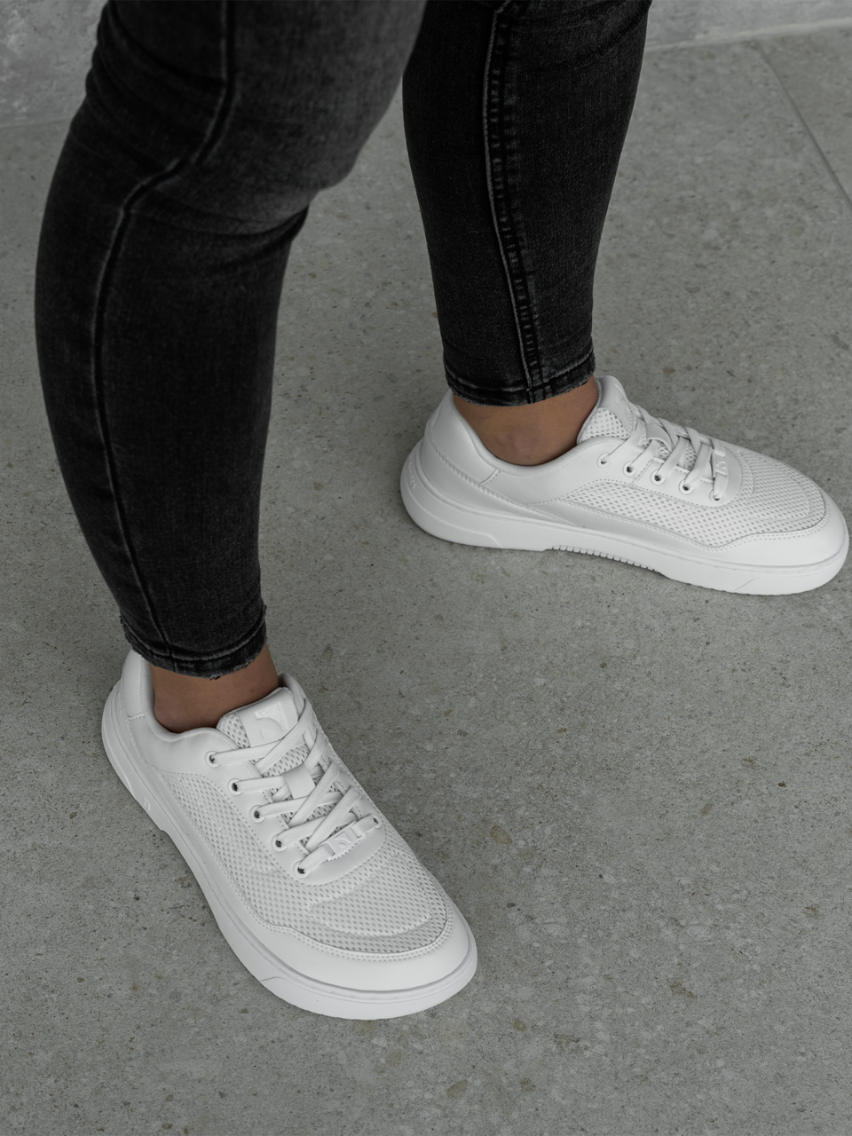 Barefoot Sneakers Barebarics Vaporo - All White