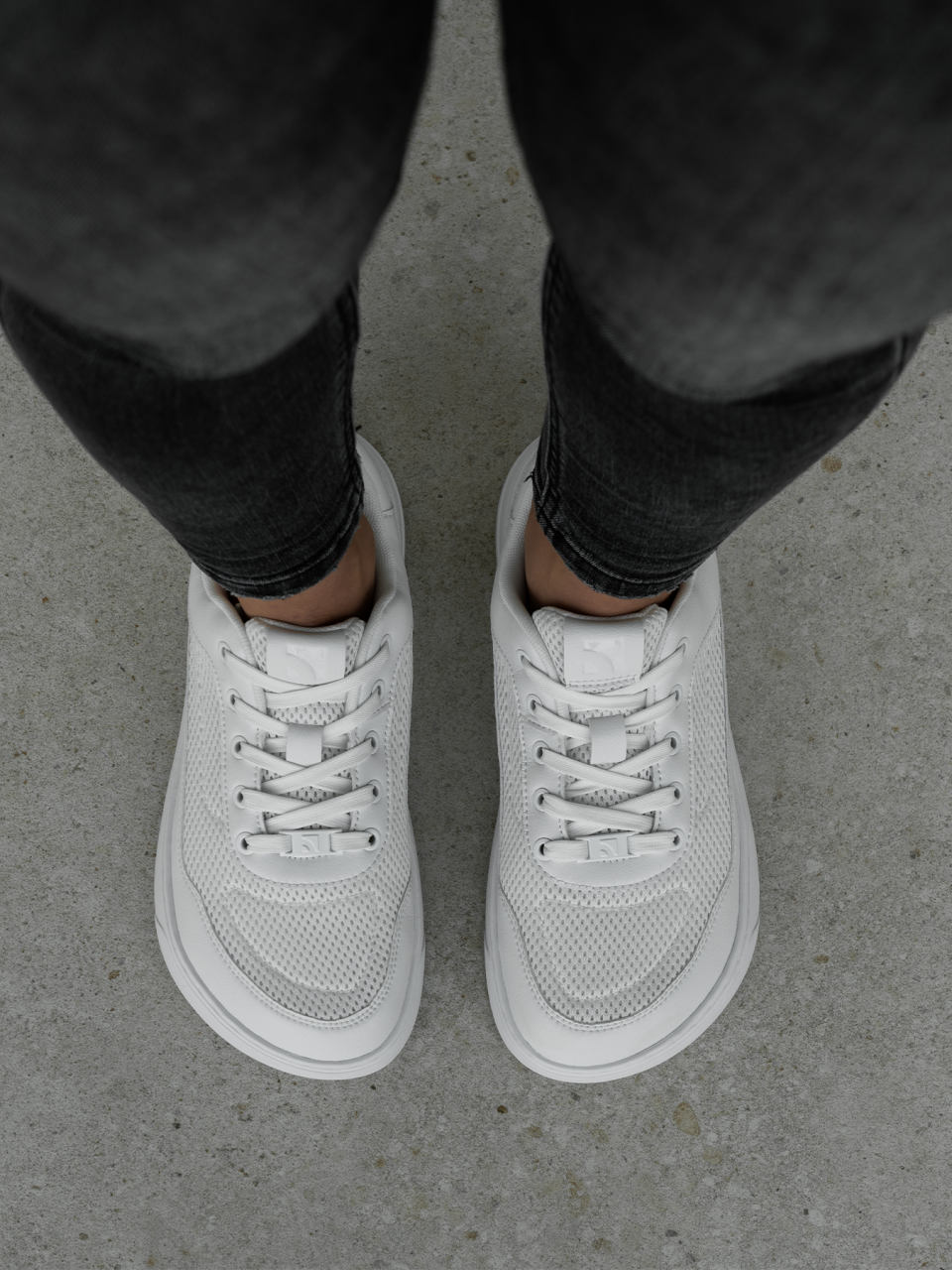 Barefoot Sneakers Barebarics Vaporo - All White