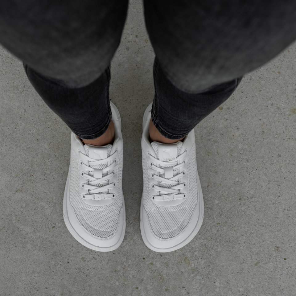 Barefoot Sneakers Barebarics Vaporo - All White