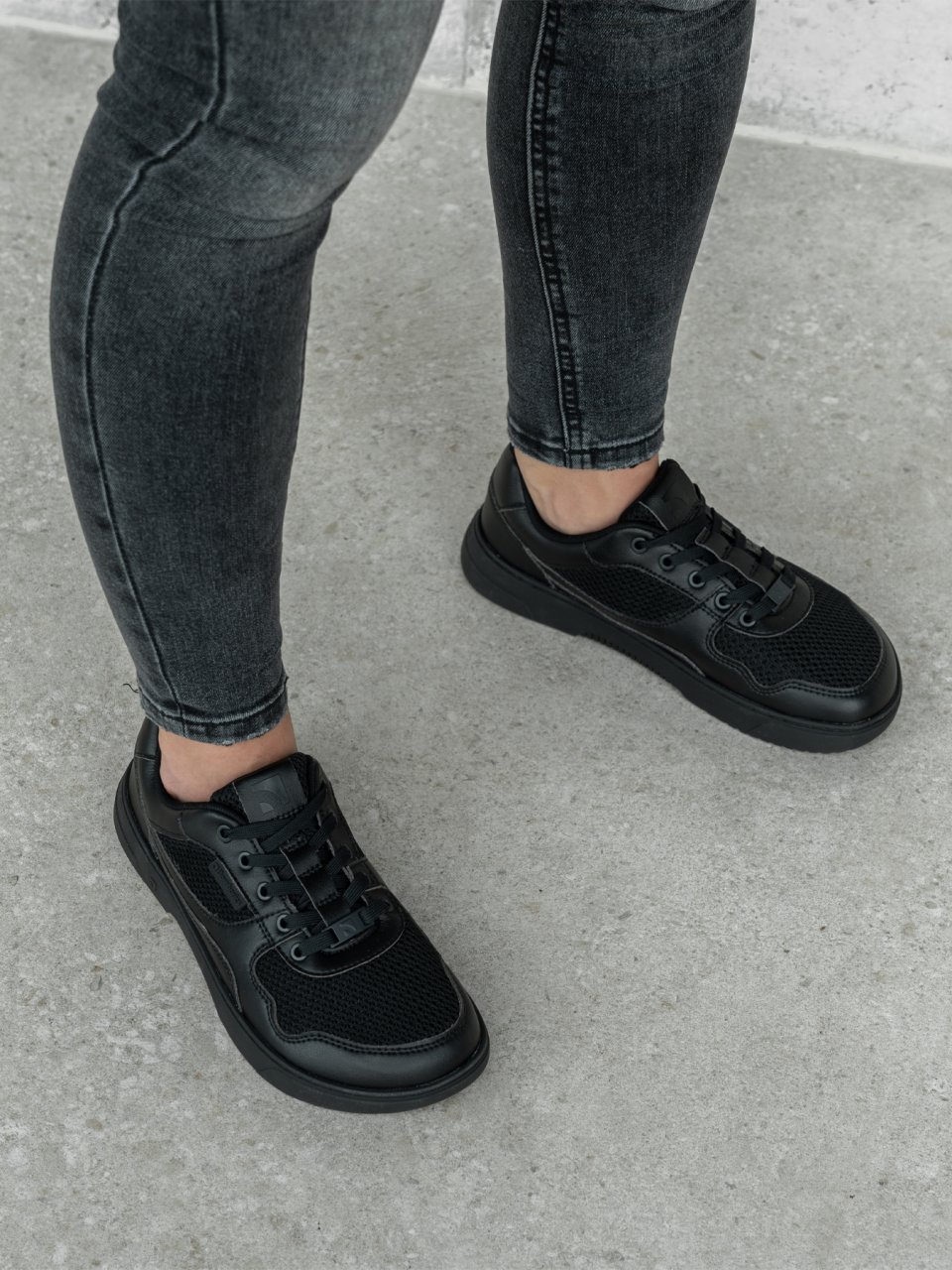 Barefoot Sneakers Barebarics Zing - Fresh - All Black