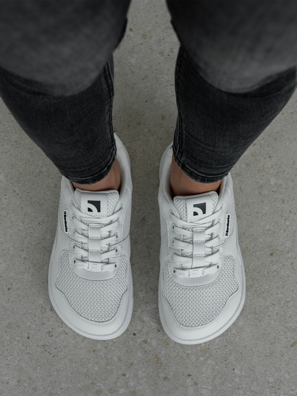 Barefoot Sneakers Barebarics Zing - Fresh - All White