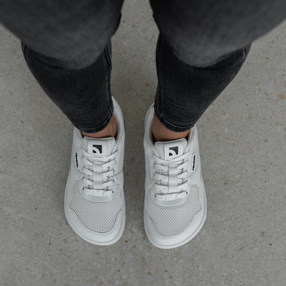 Barefoot Sneakers Barebarics Zing - Fresh - All White