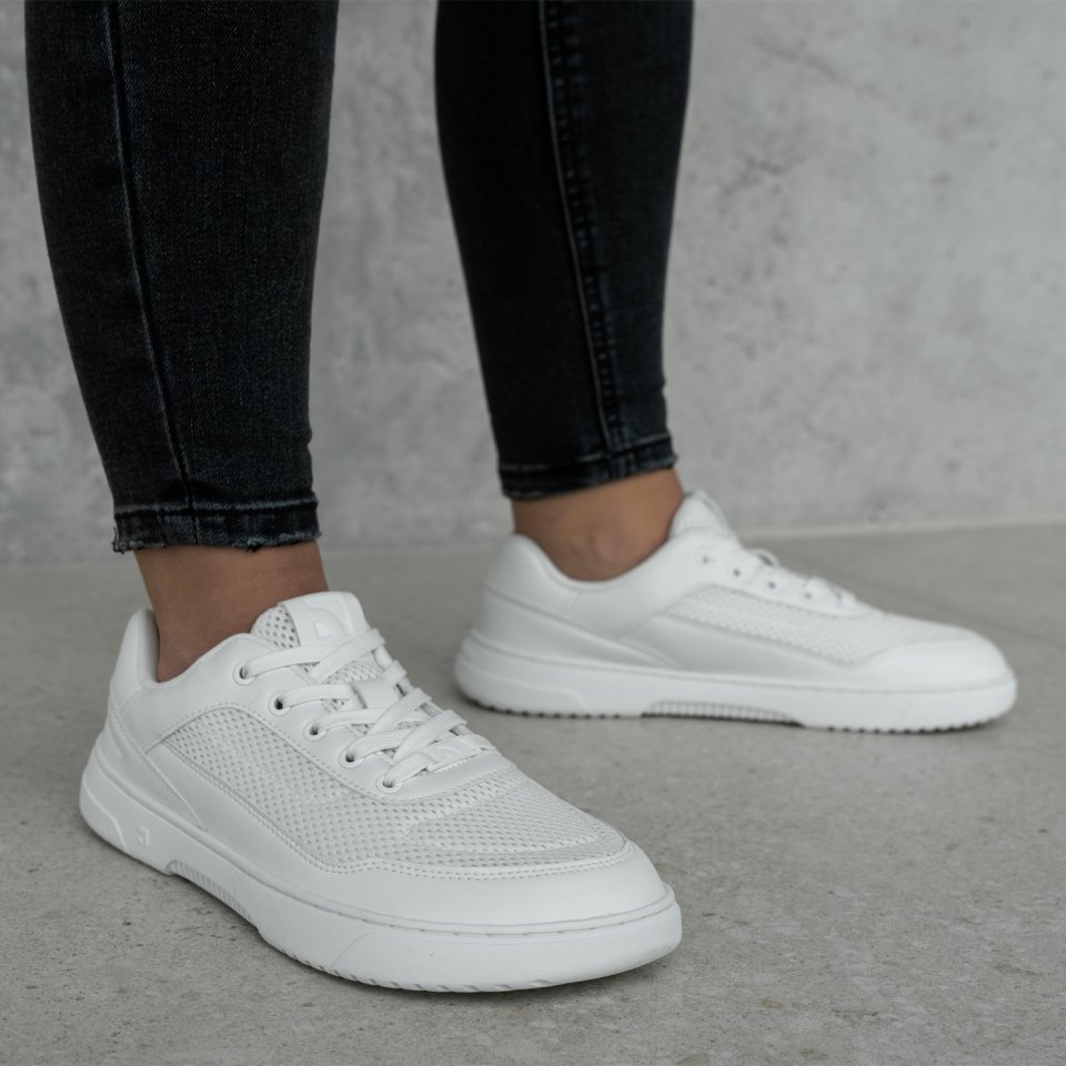 Barefoot Sneakers Barebarics Vaporo - All White