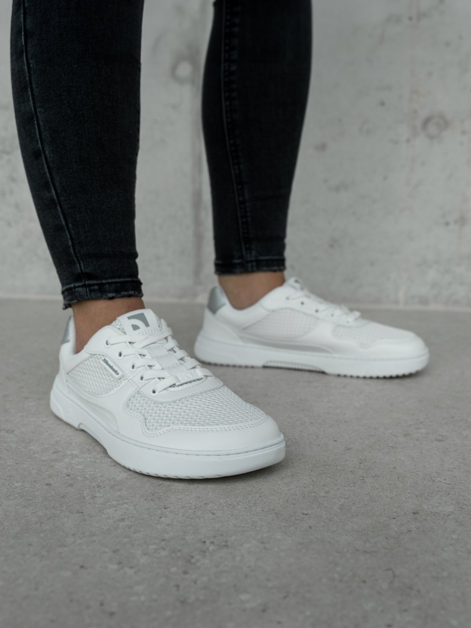 Barefoot Sneakers Barebarics Zing - Fresh - White & Silver