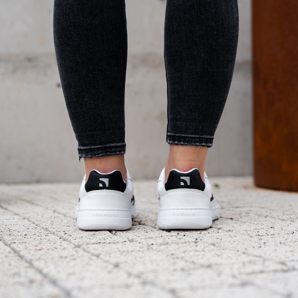 Barefoot Sneakers Barebarics Zing - White & Black