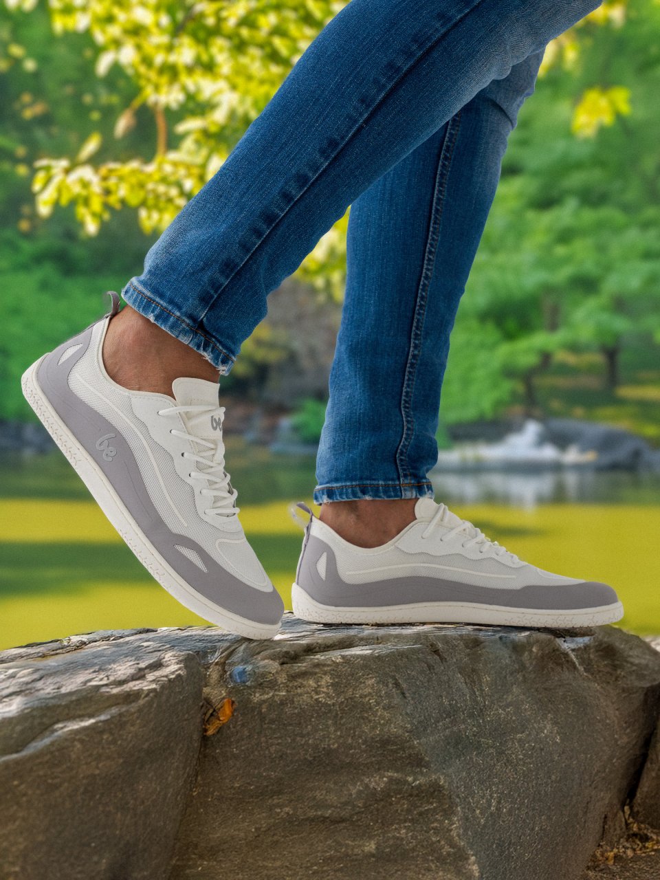 Barefoot Sneakers Be Lenka Velocity - Slate