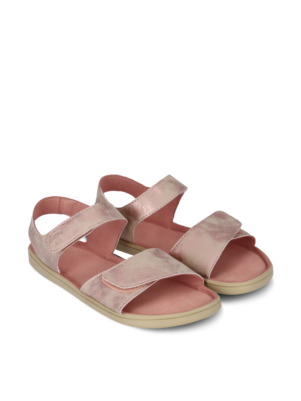 Kids' barefoot sandals Be Lenka Miami Junior - Coral Sparkle
