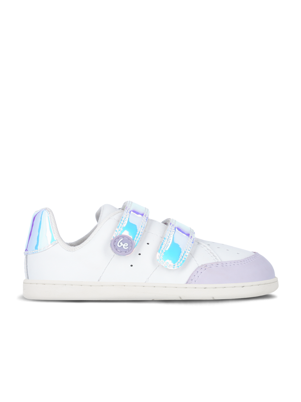 Kids barefoot sneakers Be Lenka Energise Preschool - White & Iridescent