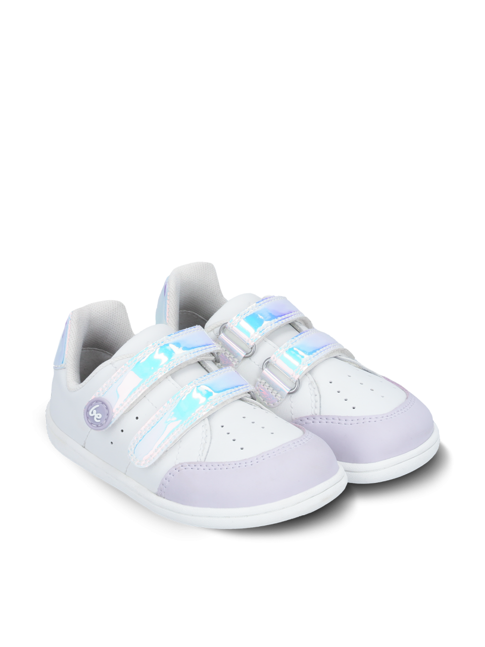 Kids barefoot sneakers Be Lenka Energise Preschool - White & Iridescent