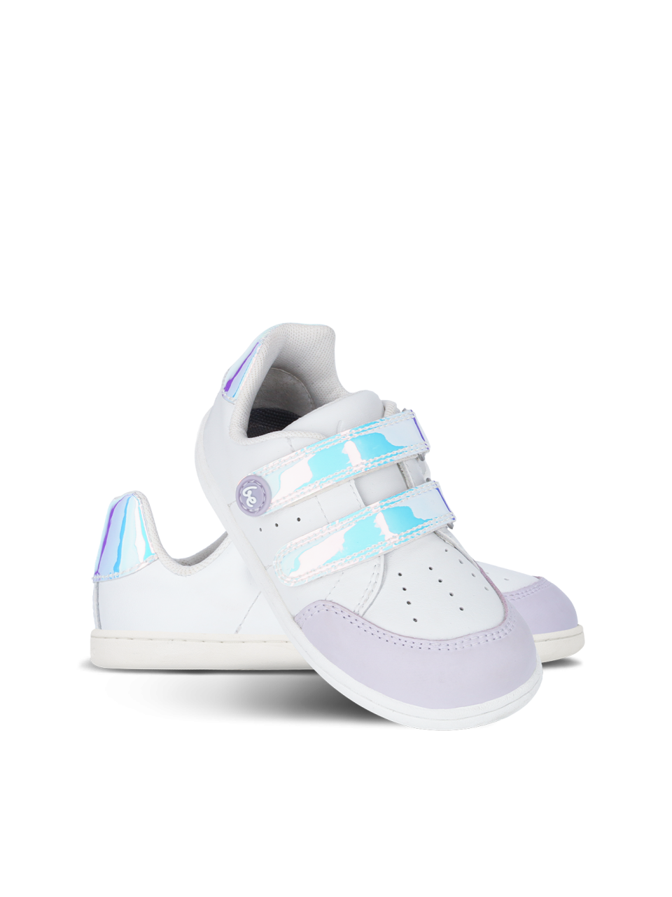 Kids barefoot sneakers Be Lenka Energise Preschool - White & Iridescent