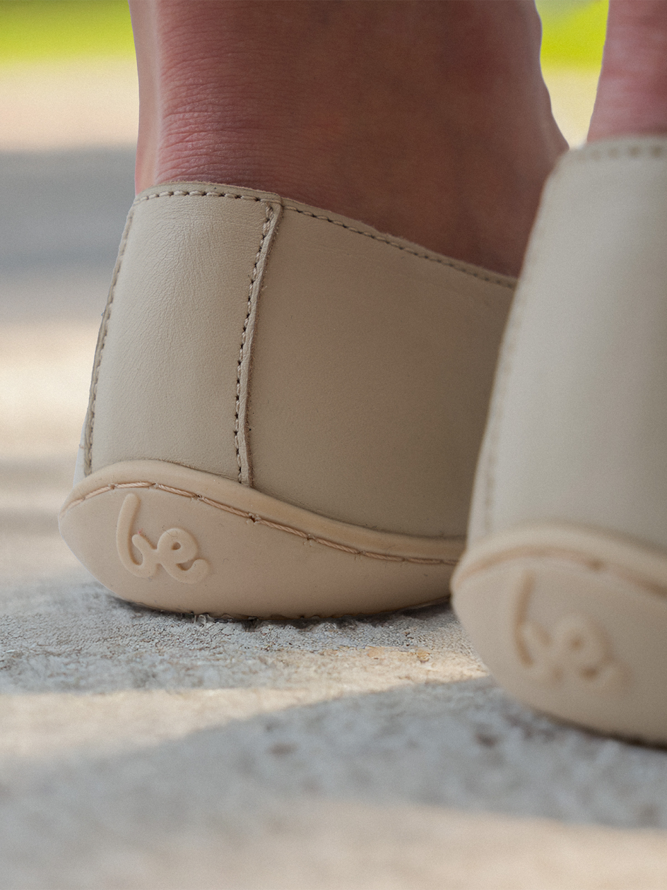Barefoot Moccasins Be Lenka Rosaluna - Light Beige