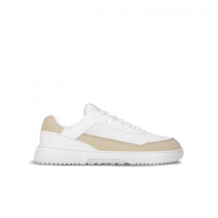 Barefoot Sneakers Barebarics Vaporo - White & Beige