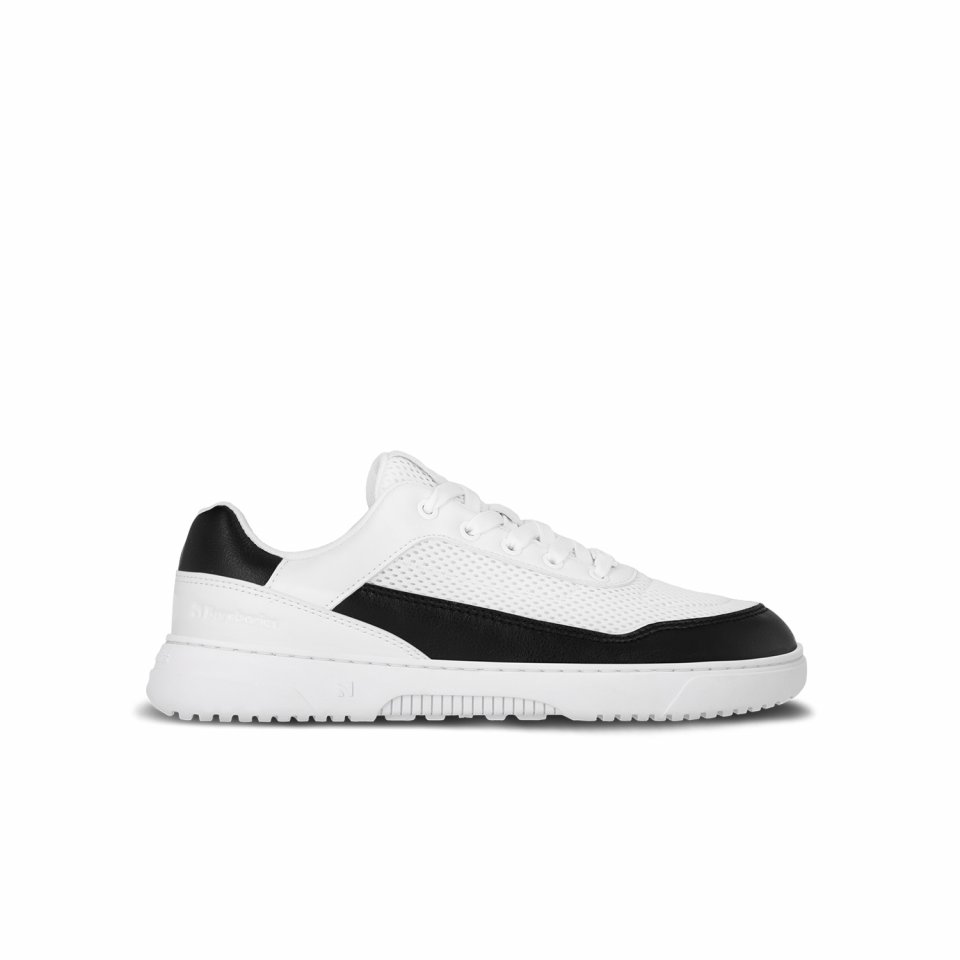 Barefoot Sneakers Barebarics Vaporo - White & Black