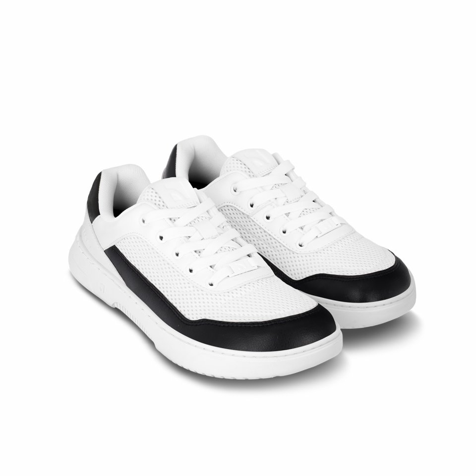 Barefoot Sneakers Barebarics Vaporo - White & Black