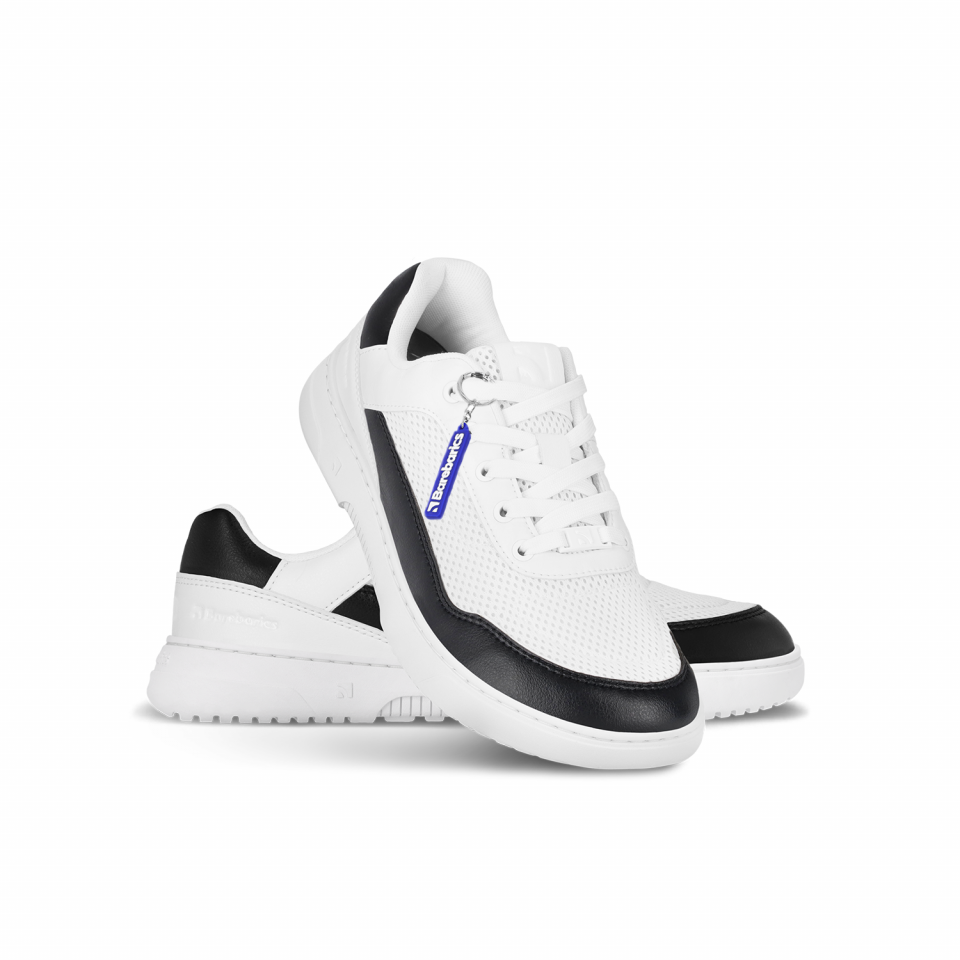 Barefoot Sneakers Barebarics Vaporo - White & Black