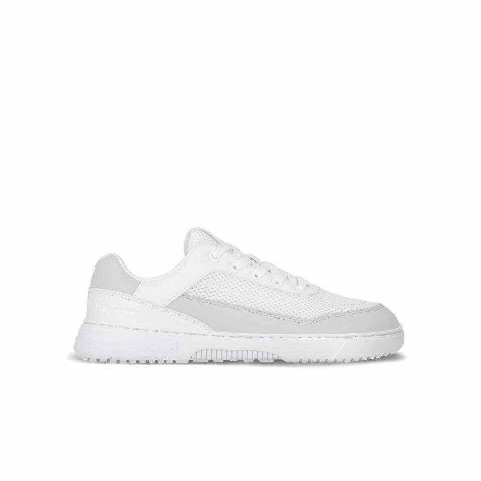 Barefoot Sneakers Barebarics Vaporo - White & Light Grey