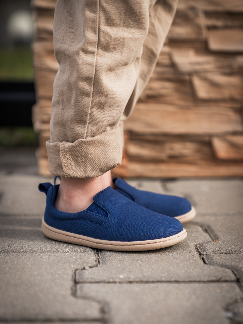 Kids barefoot Slip-on shoes Be Lenka Aura Kids - Navy