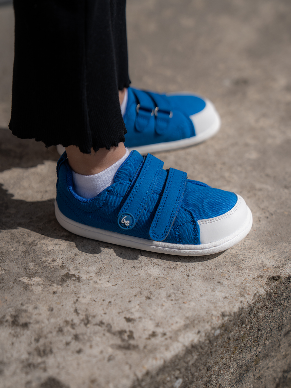 Kids barefoot sneakers Be Lenka Canvi Kids - Blue