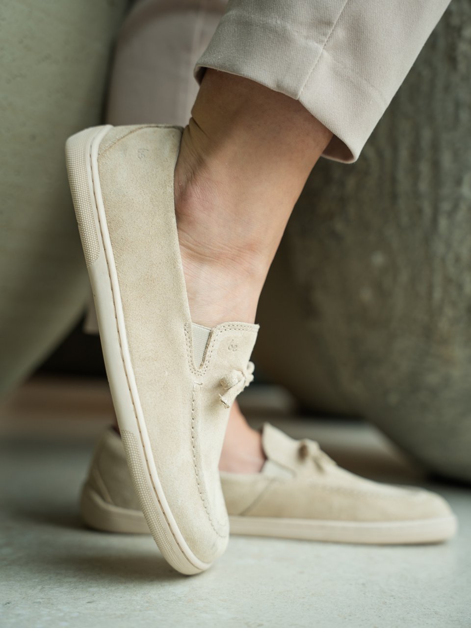 Barefoot Moccasins Be Lenka Aphrodite - Beige