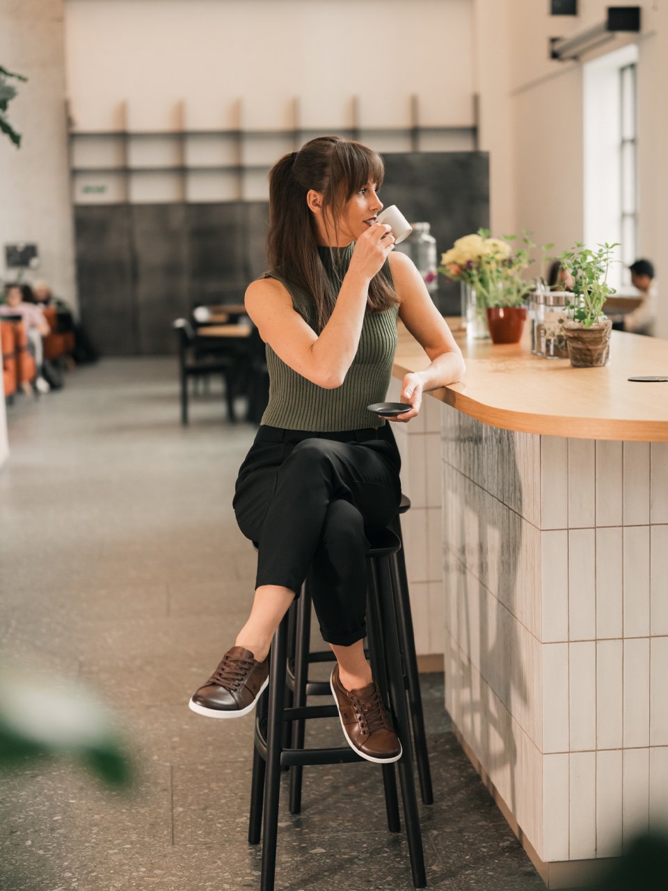 Barefoot Sneakers Be Lenka Elite - Dark Brown