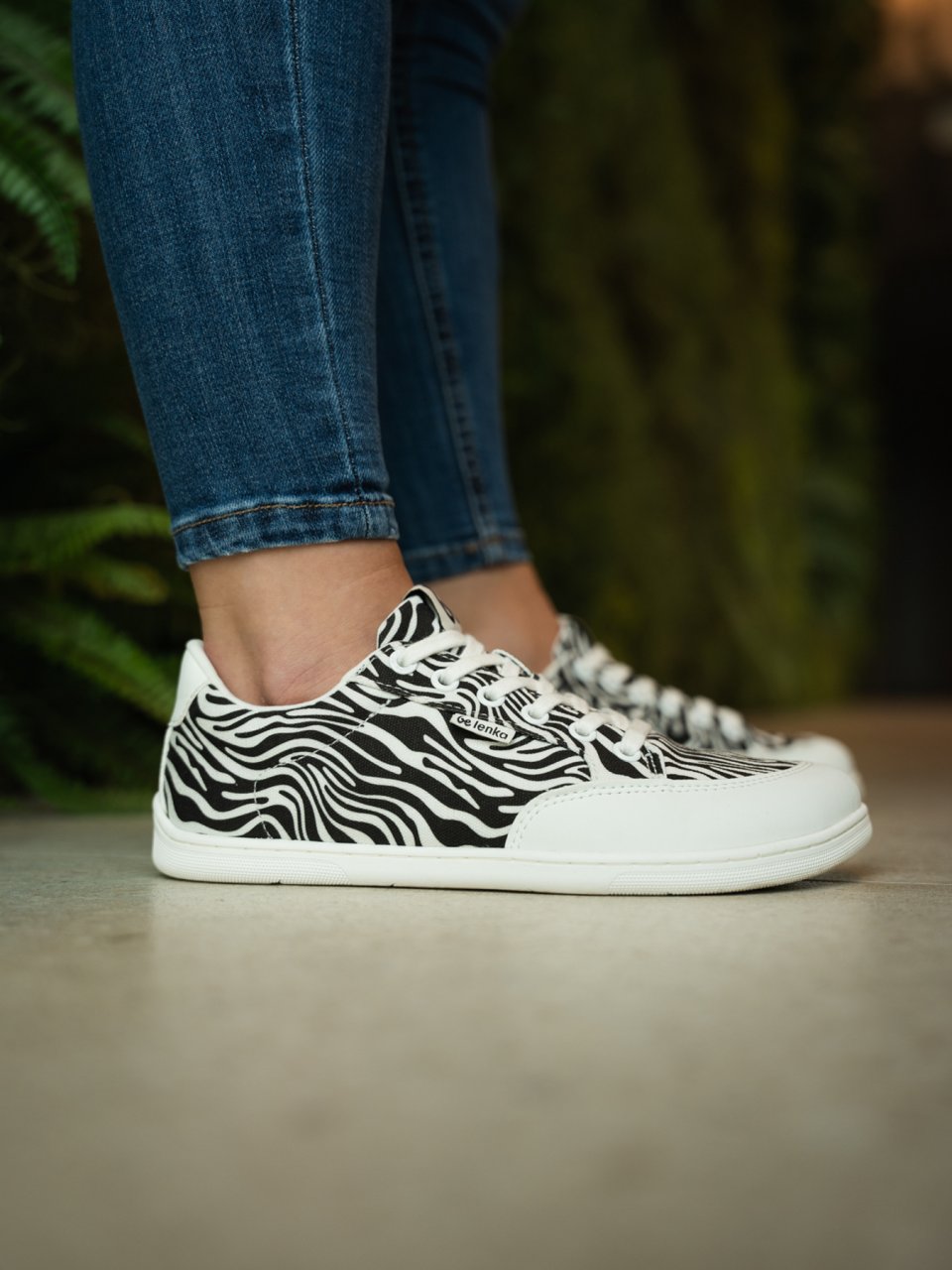 Barefoot Sneakers Be Lenka Rebound - Zebra