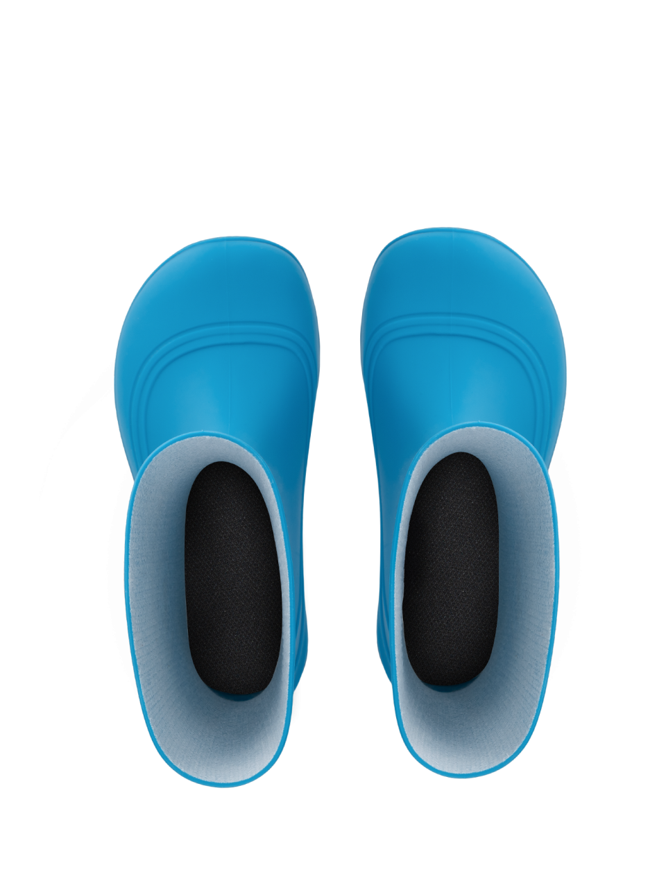 Kids Barefoot Rain Boots Be Lenka Pudds - Aqua Blue