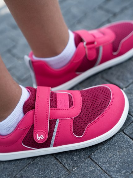 Kids Barefoot Sneakers Be Lenka Glade Kids - Dark Pink
