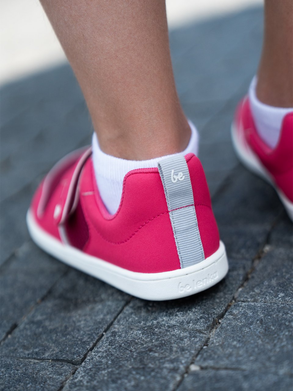 Kids Barefoot Sneakers Be Lenka Glade Kids - Dark Pink