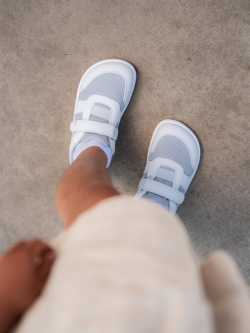 Kids Barefoot Sneakers Be Lenka Glade Kids - Light Grey