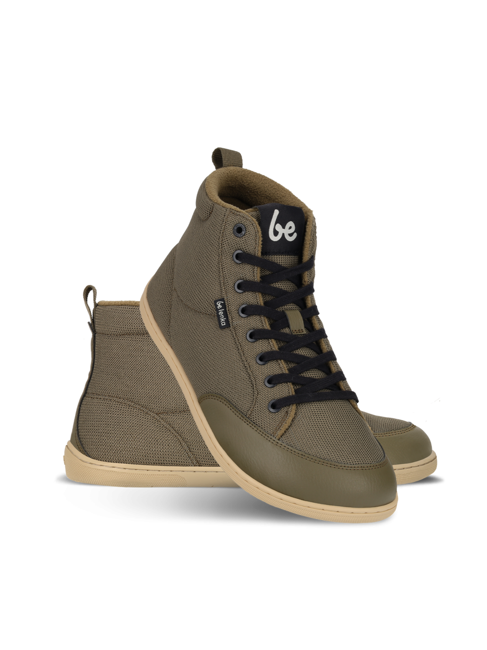 Barefoot Sneakers Be Lenka Rebound Thermo - Army Green