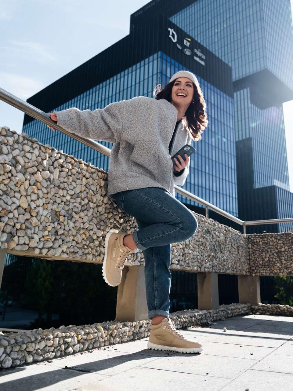 Barefoot Shoes Barebarics UrbanEdge - Beige