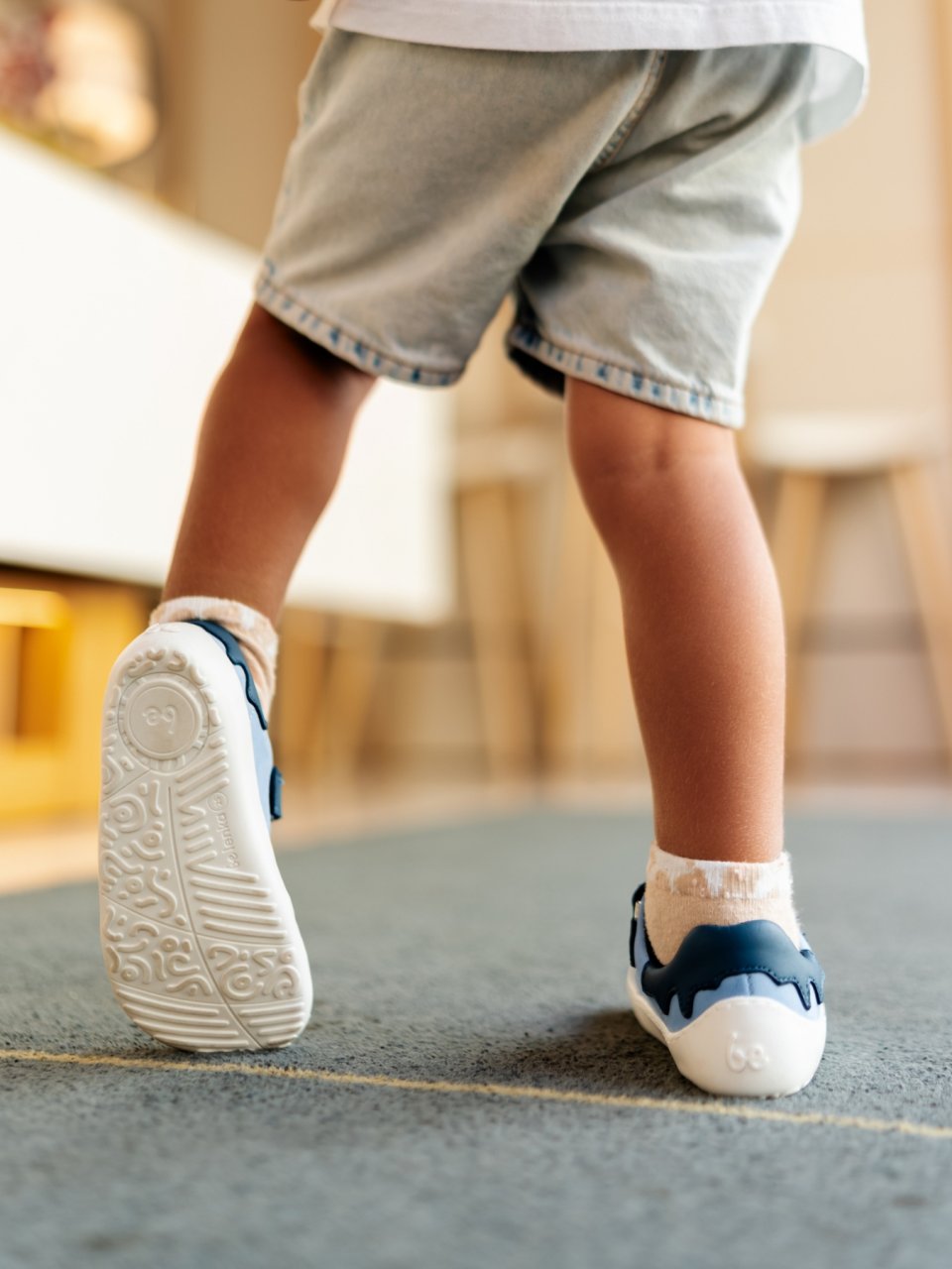 Kids barefoot sneakers Be Lenka Gelato - Blue