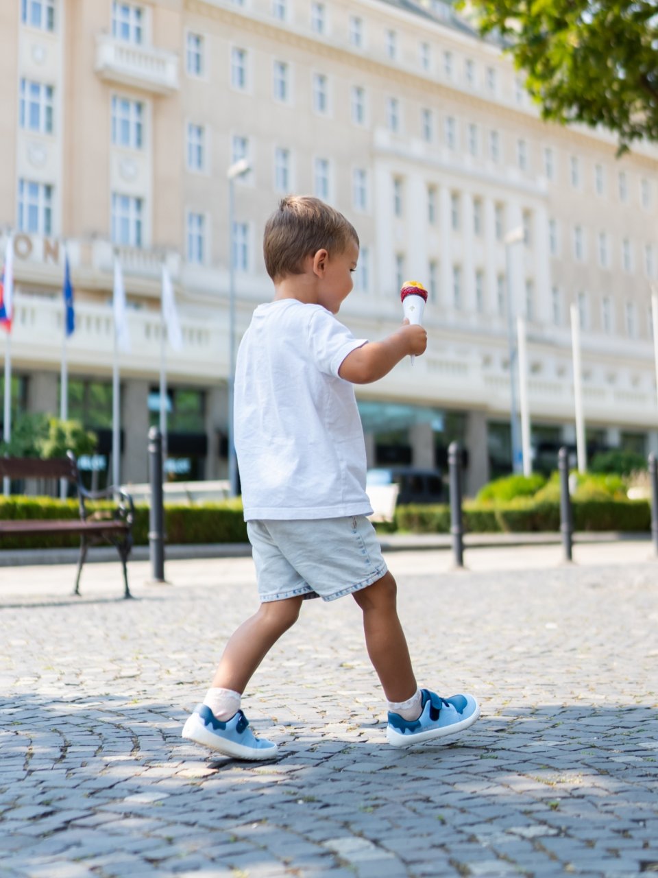 Kids barefoot sneakers Be Lenka Gelato - Blue