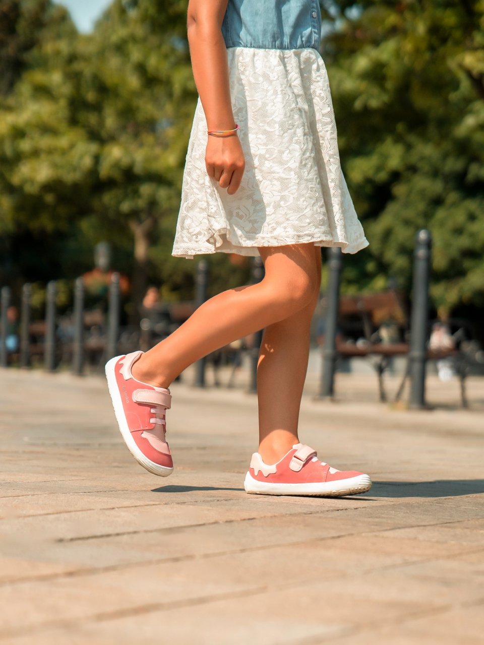 Kids barefoot sneakers Be Lenka Gelato - Pink