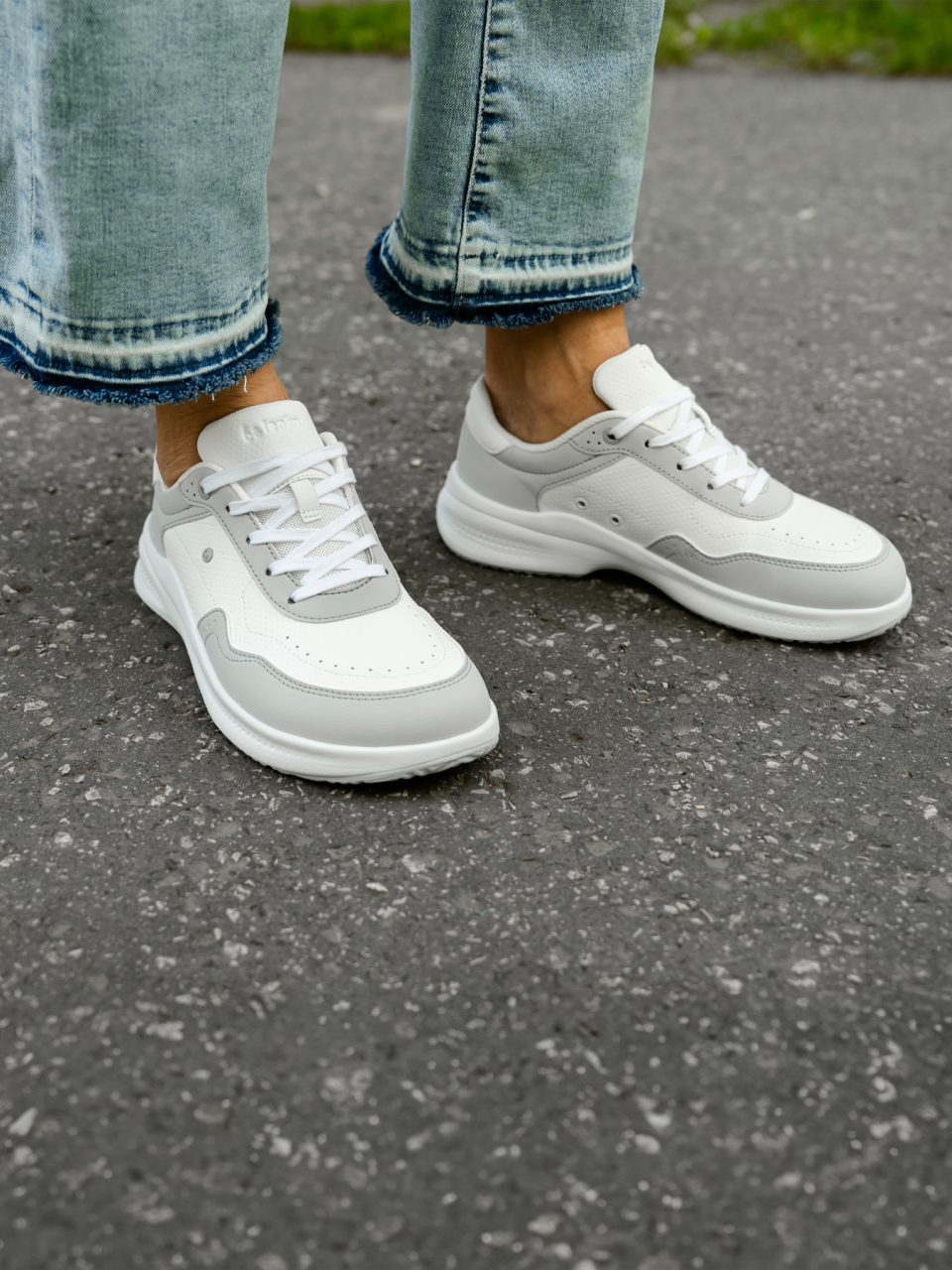 Recovery Shoes Be Lenka Sydney - White & Light Grey