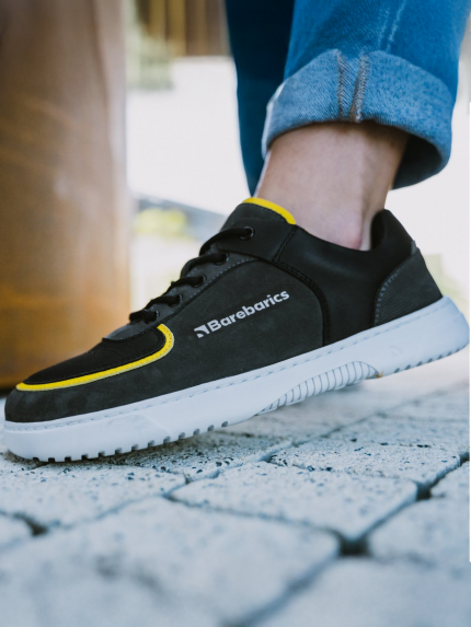 Barefoot Sneakers Barebarics Blend - Dark Grey & Black