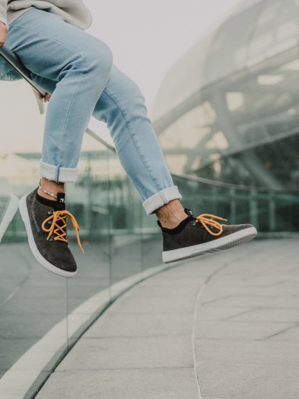 Barefoot Sneakers Barebarics Bronx - Midnight Black