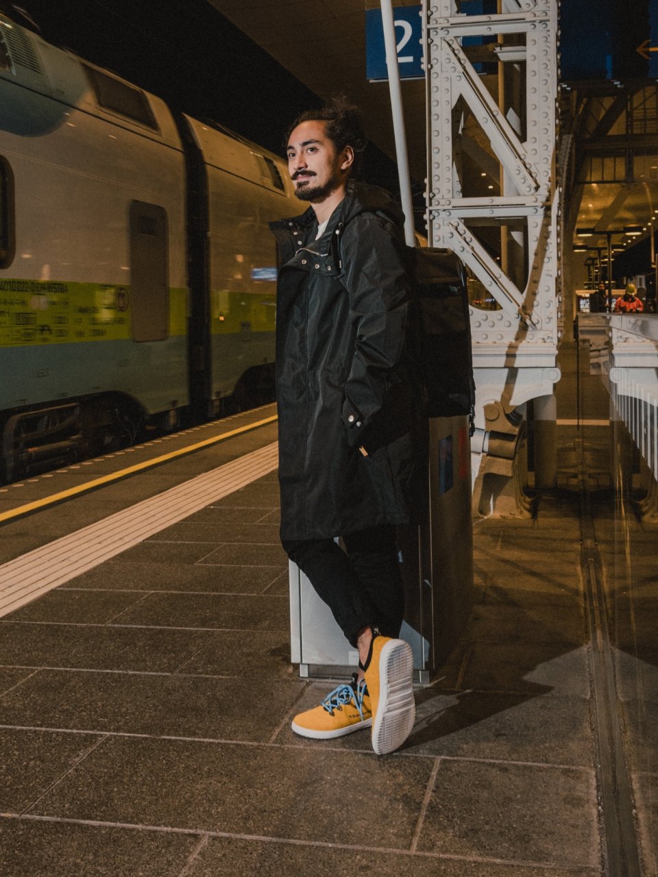 Barefoot Sneakers Barebarics Bronx - Mustard