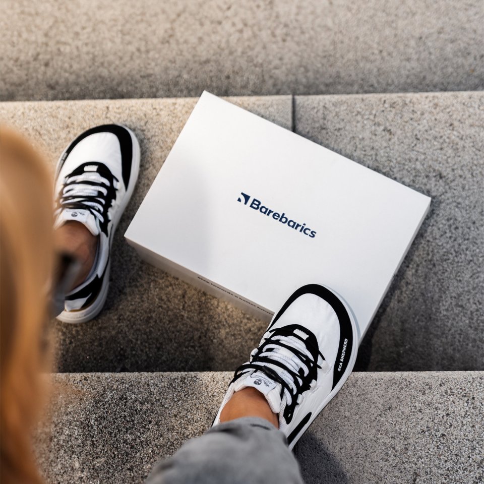 Barefoot Sneakers Barebarics Revive X Sea Shepherd - Orca