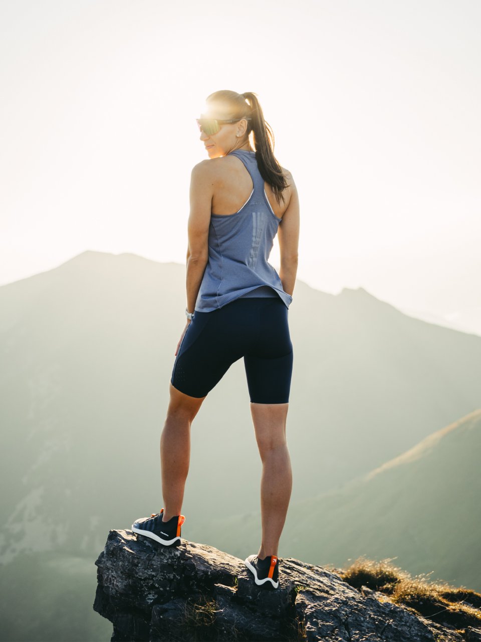 Barefoot Sneakers Barebarics Voyager - Dark Blue & White