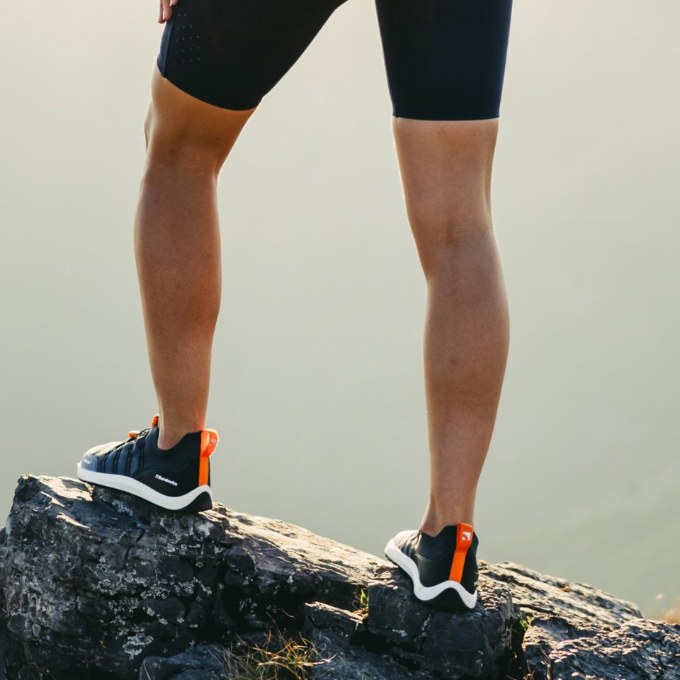 Barefoot Sneakers Barebarics Voyager - Dark Blue & White