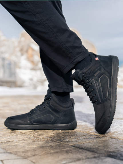 Barefoot Boots Be Lenka ArcticEdge - All Black