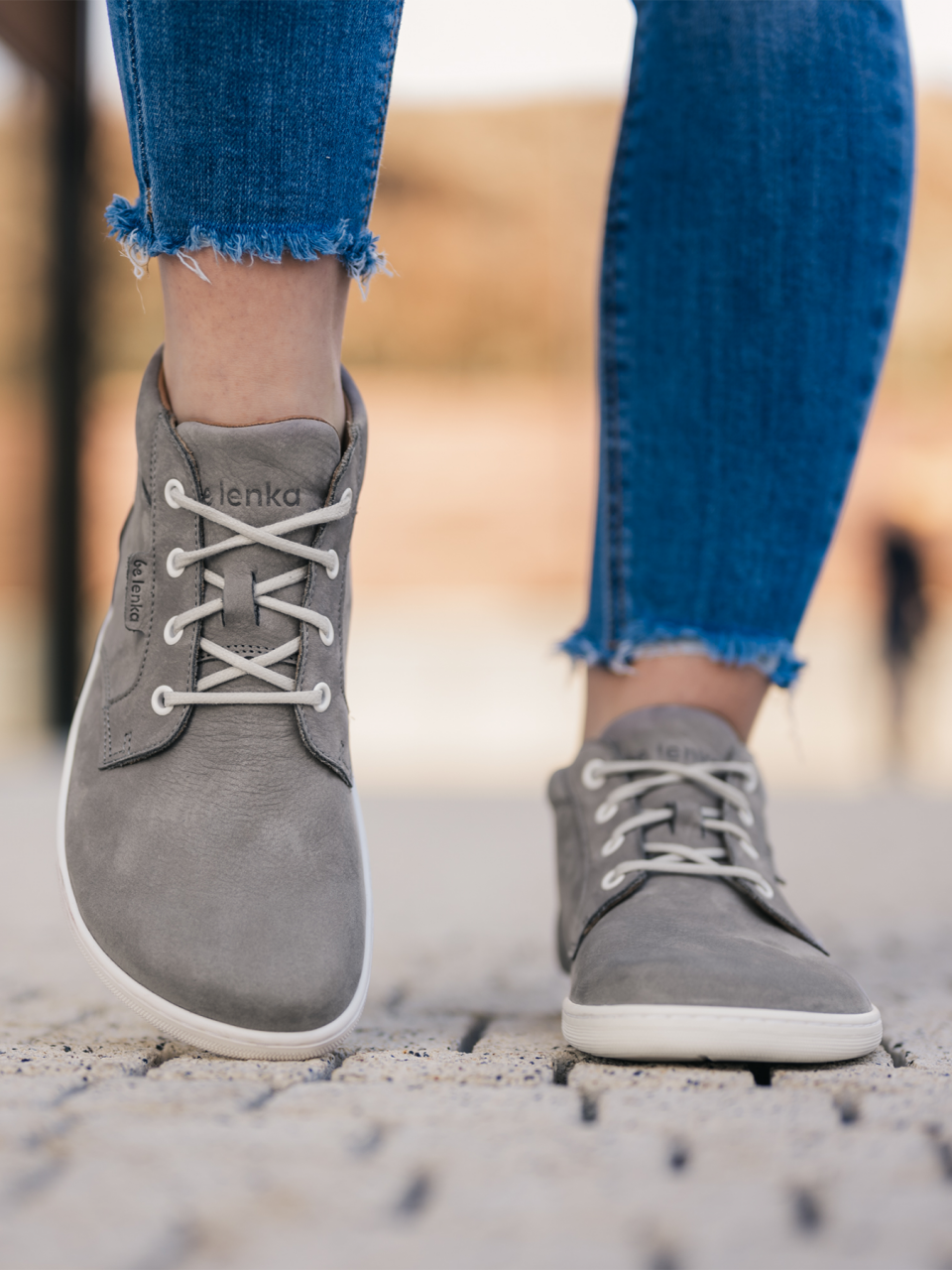 Barefoot Shoes Be Lenka Synergy - Pebble Grey