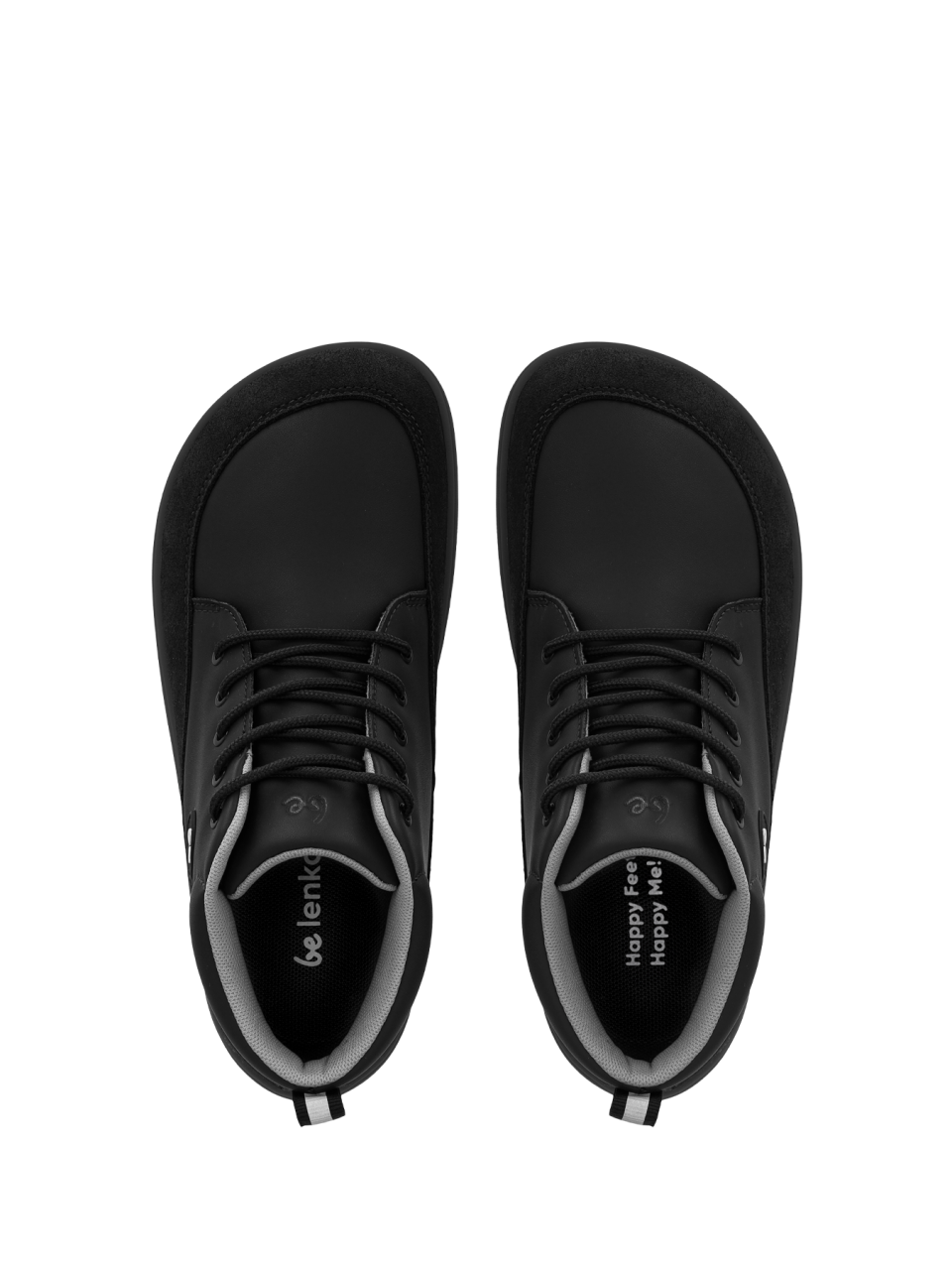 Kid's barefoot boots Be Lenka Elio Junior - All Black