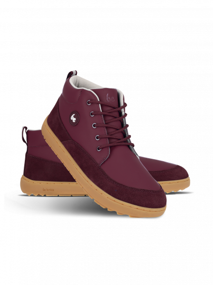 Kid's barefoot boots Be Lenka Elio Junior - Berry