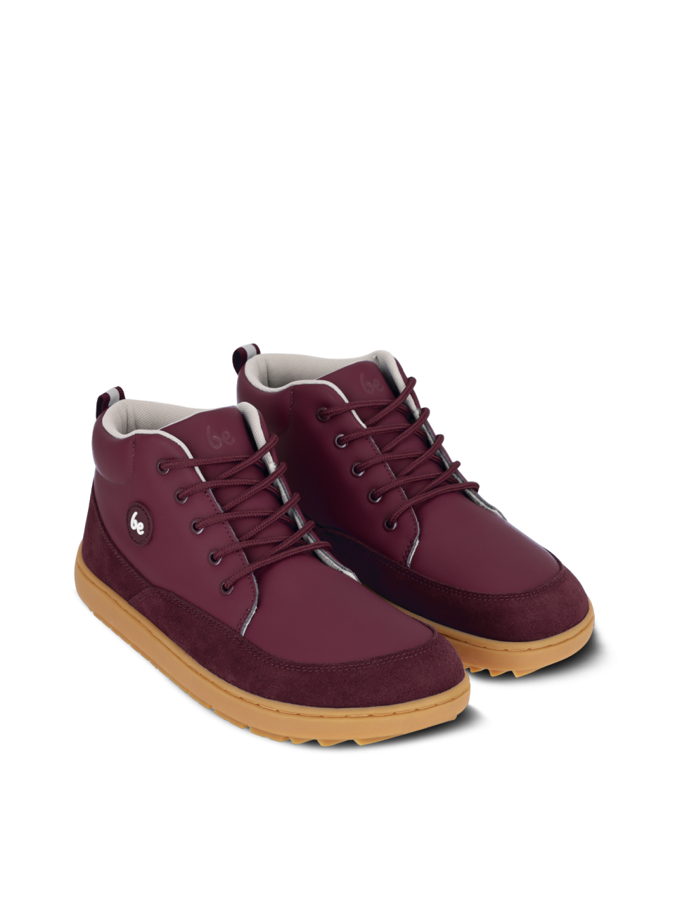 Kid's barefoot boots Be Lenka Elio Junior - Berry