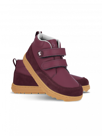 Kid's barefoot boots Be Lenka Elio Kids - Berry