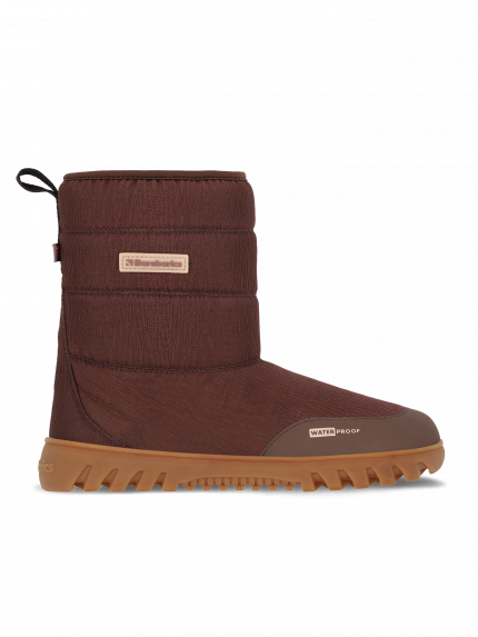 Winter Barefoot Boots Barebarics PolarStride - Copper Brown