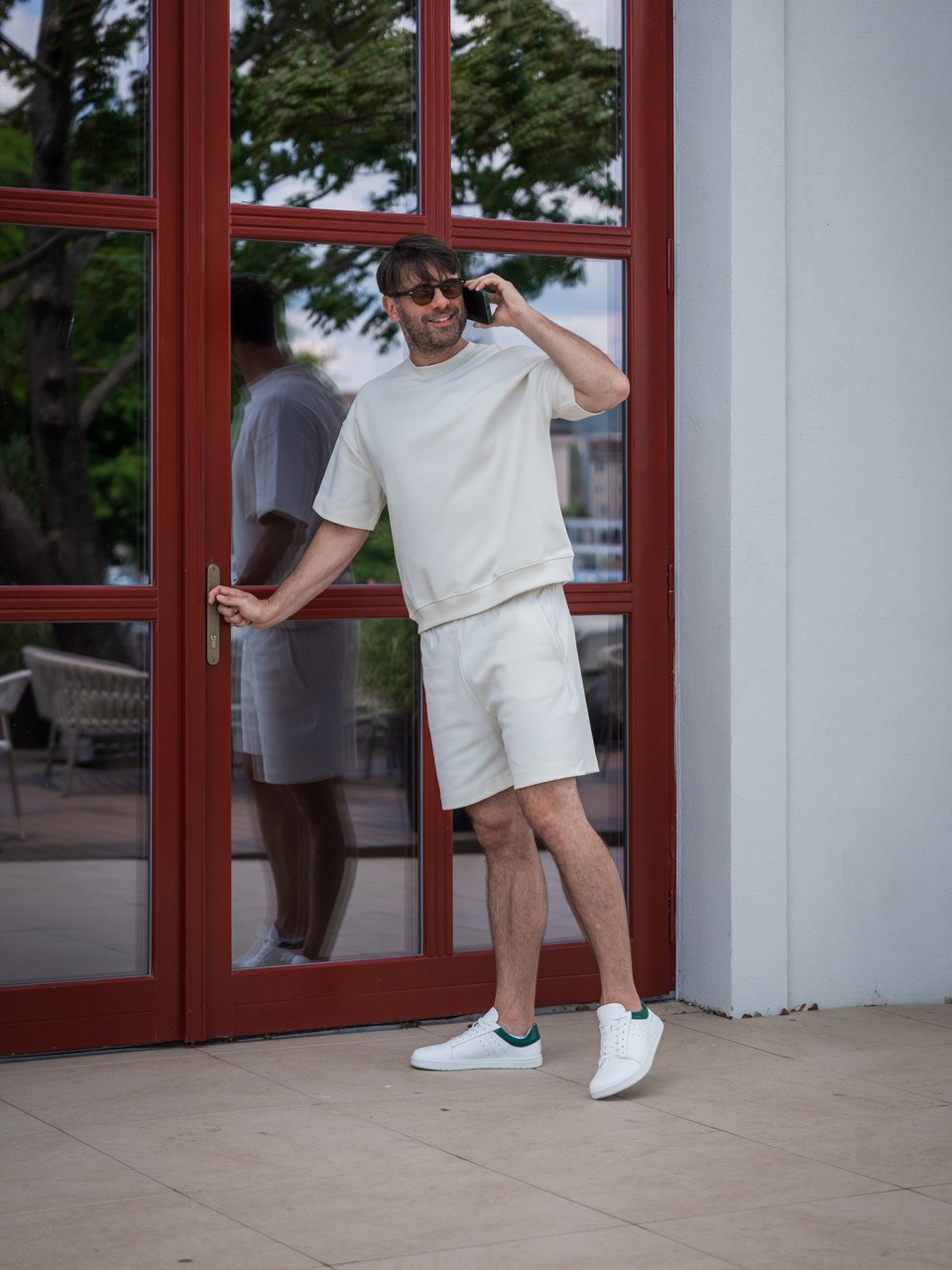 Barefoot Sneakers Barebarics Enigma - White & Dark Green